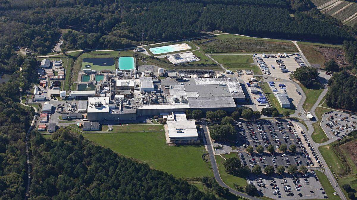 Westinghouse nuclear fuel factory in lower Richland County. The factory makes fuel for atomic power plants across the country.