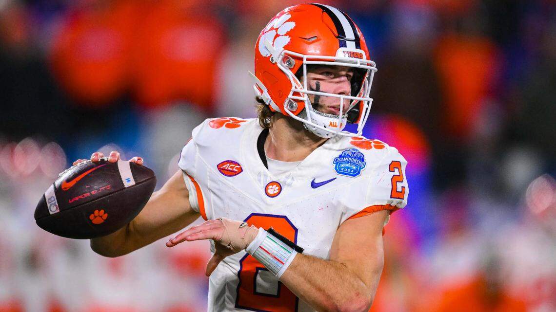 Clemson quarterback Cade Klubnik (2)