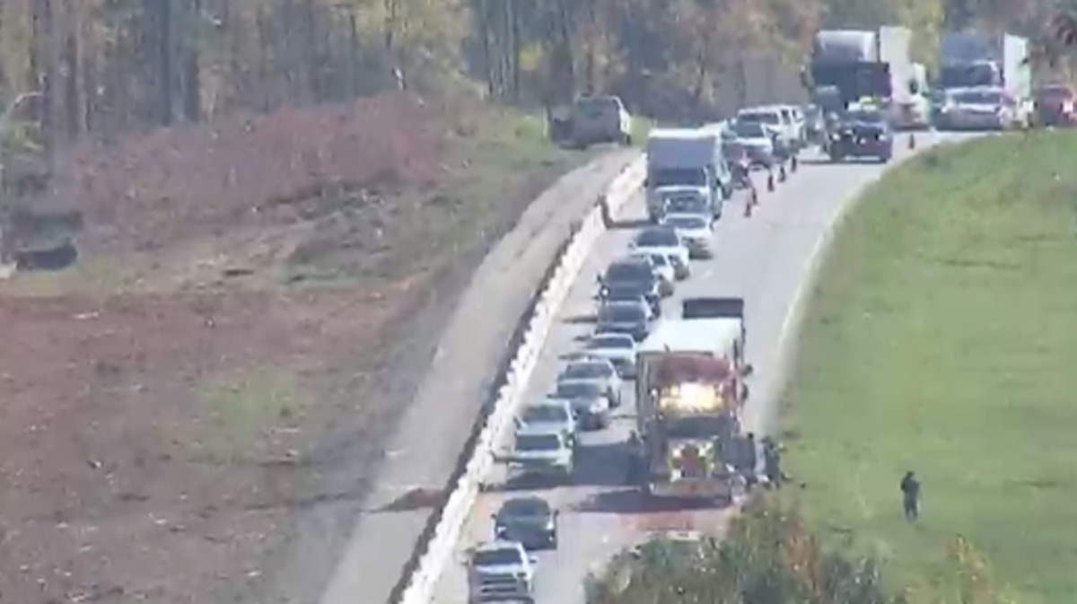 A crash on Interstate 26 near Chapin Friday morning has backed up traffic for miles.
