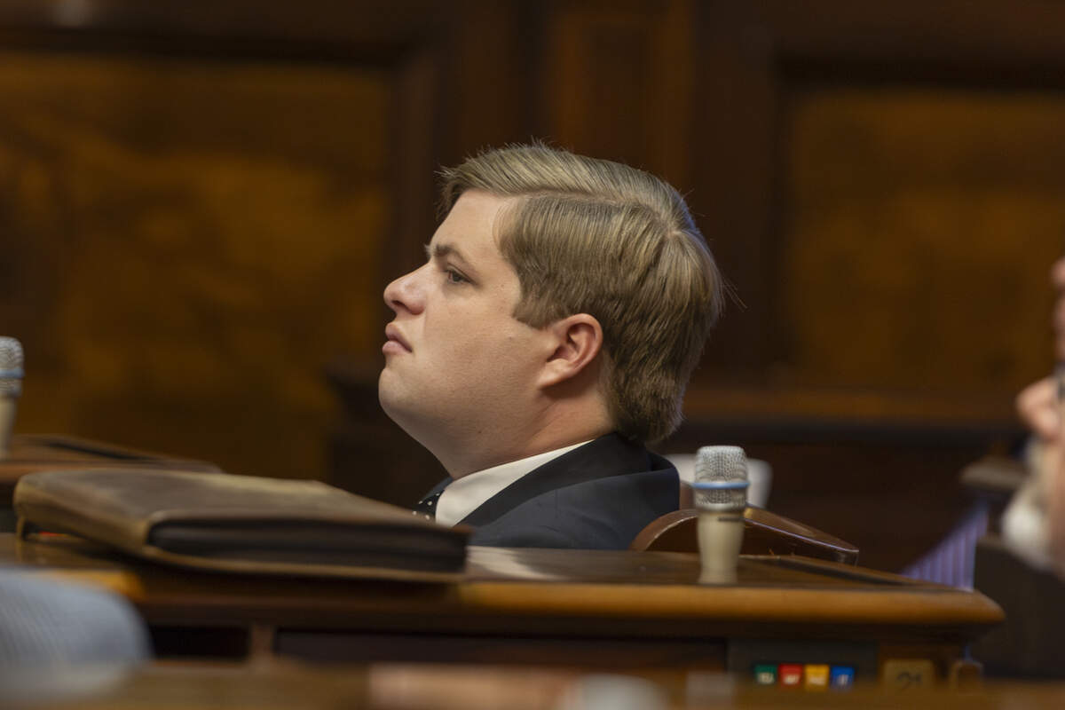 State Rep. Brandon Newton during a meeting of the South Carolina House of Representatives on Tuesday, Dec. 3, 2024.