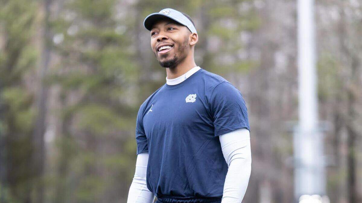 North Carolina defensive graduate assistant Bryson Allen-Williams