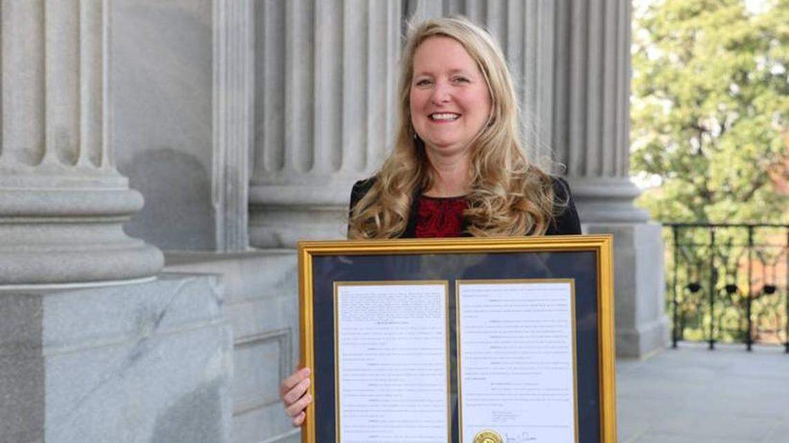ElizaBeth Dickerson Branham, Lexington 2 school board member, at the time of her election as president of the National School Boards Association in 2019.