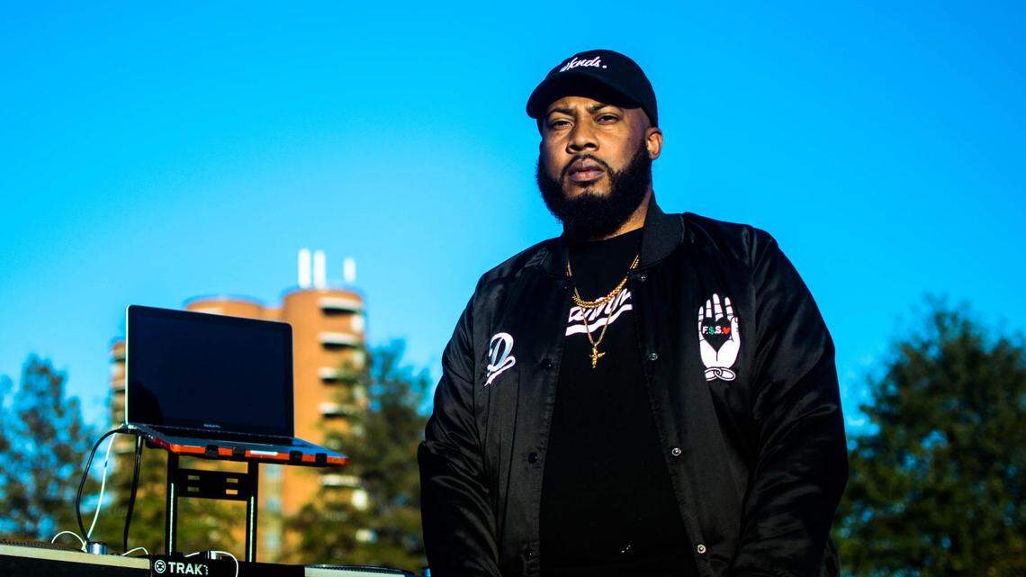 Adam McDowell, 33, who performs under the moniker “DJ iAM.”