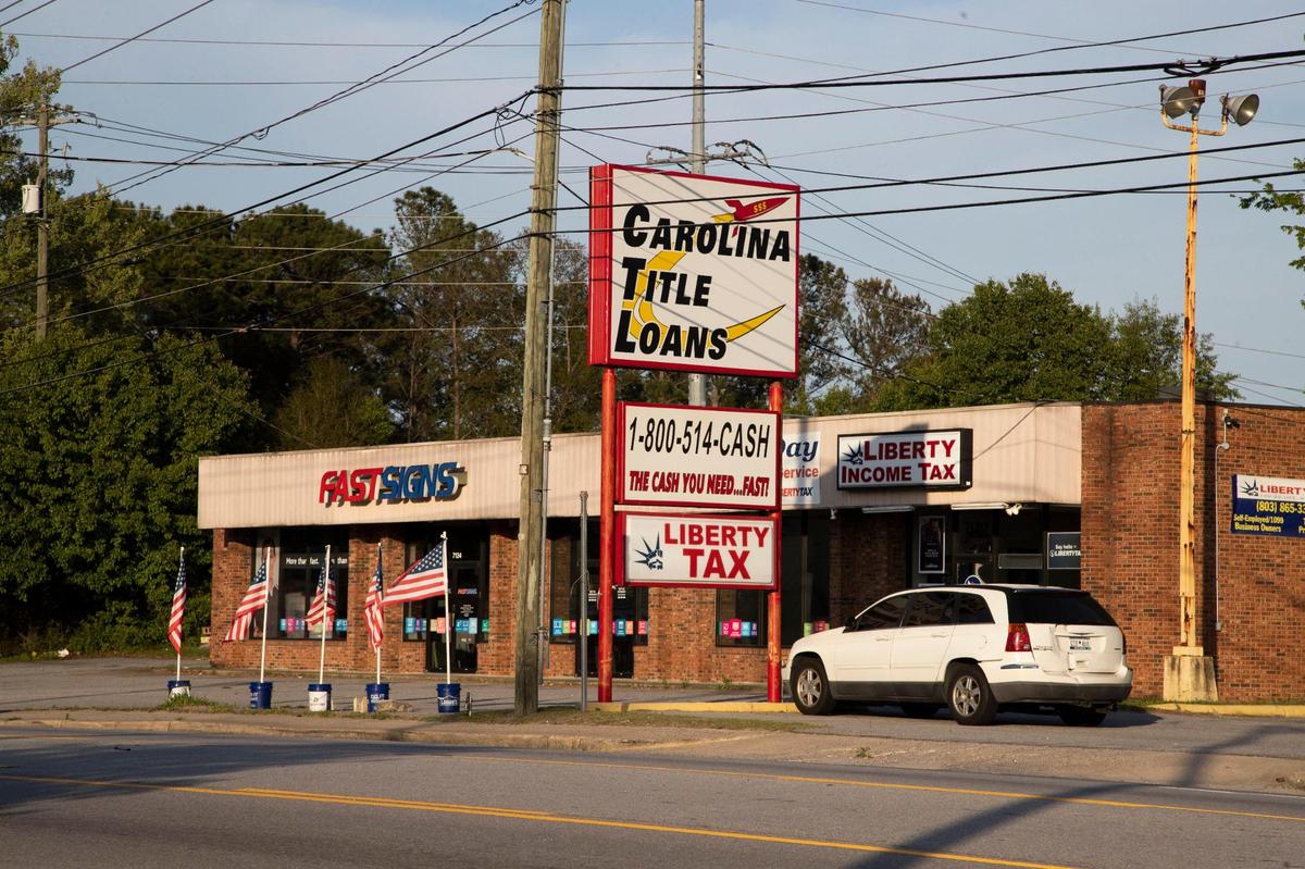 Several businesses on Two Notch Road on Tuesday, April 12, 2022.