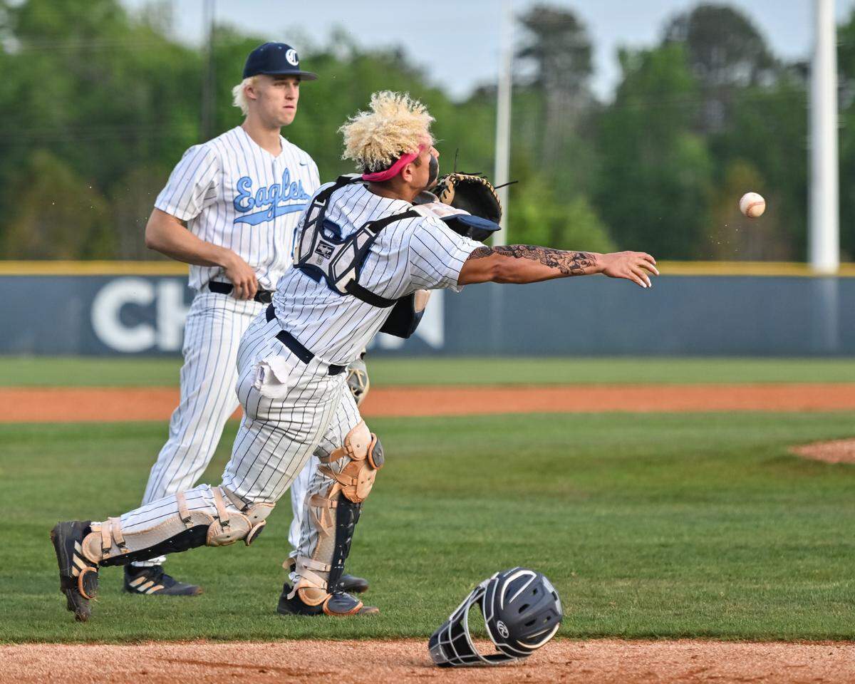 Chapin’s Caden Reeves, front, was named The State Newspaper’s 2024 Baseball Player of the Year.
