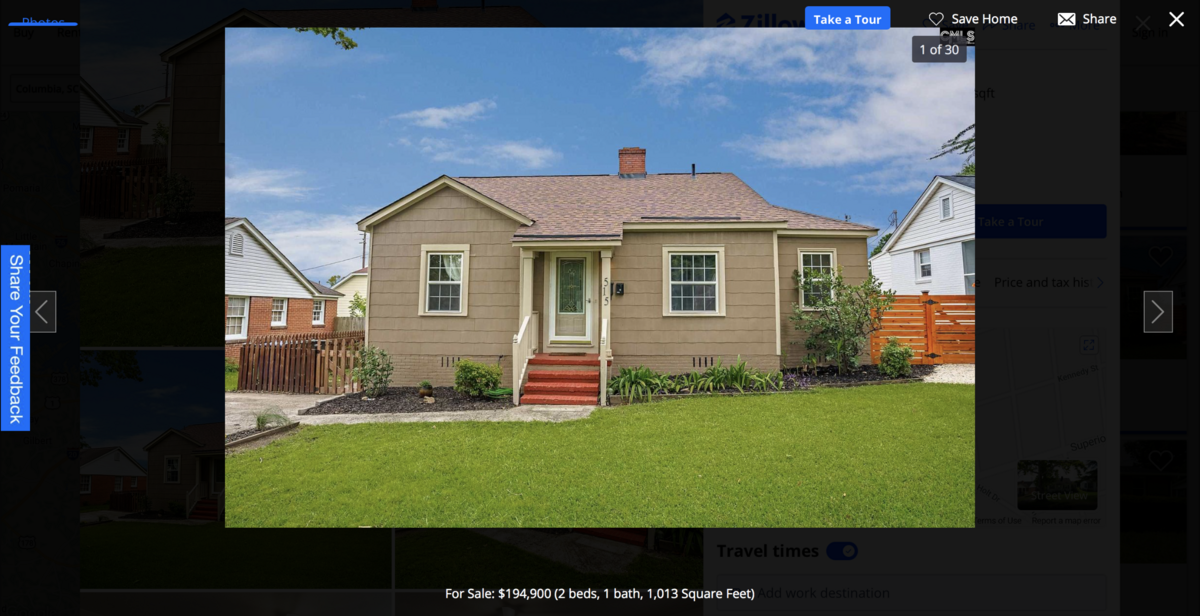 This Rosewood home is selling for $194,900.