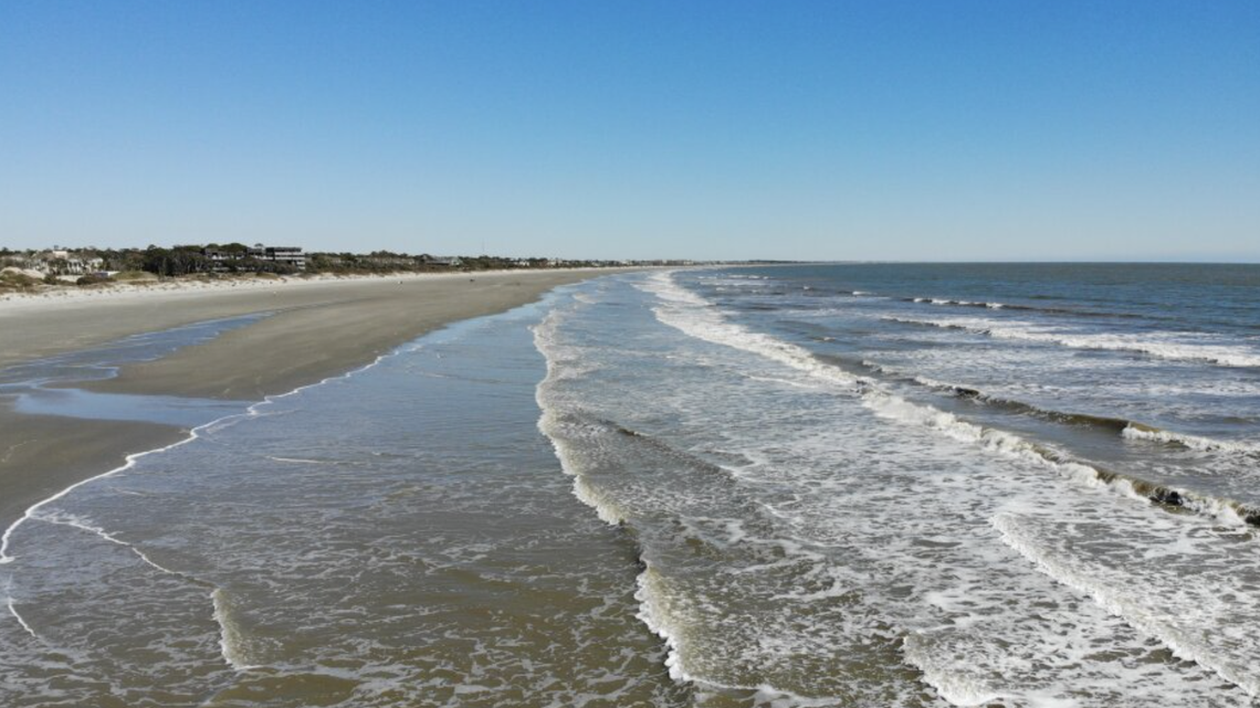 Though most beaches on Kiawah Island are private, Kiawah Beachwalker Park on the island’s west side is available to the public.