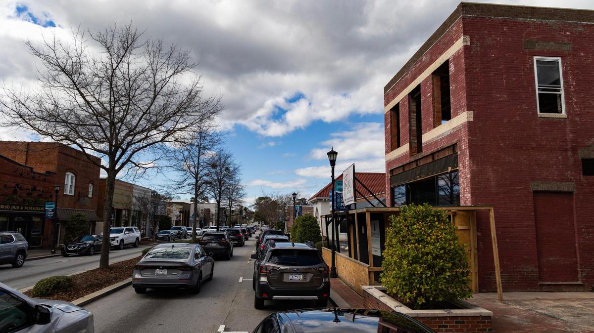 Development is underway on Lexington, South Carolina’s Main Street on Thursday, March 7, 2024.
