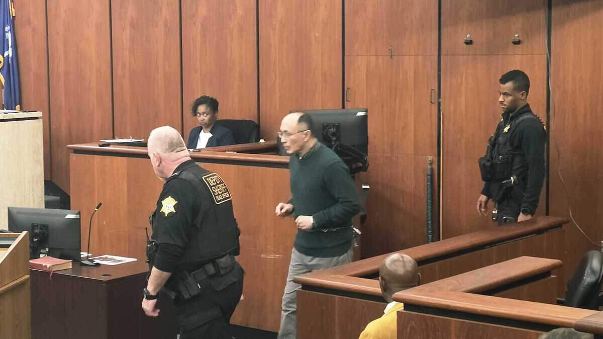 Rick Chow is escorted by deputies into a a courtroom at the Richland County Courthouse for an immunity hearing on Nov. 3, 2025.