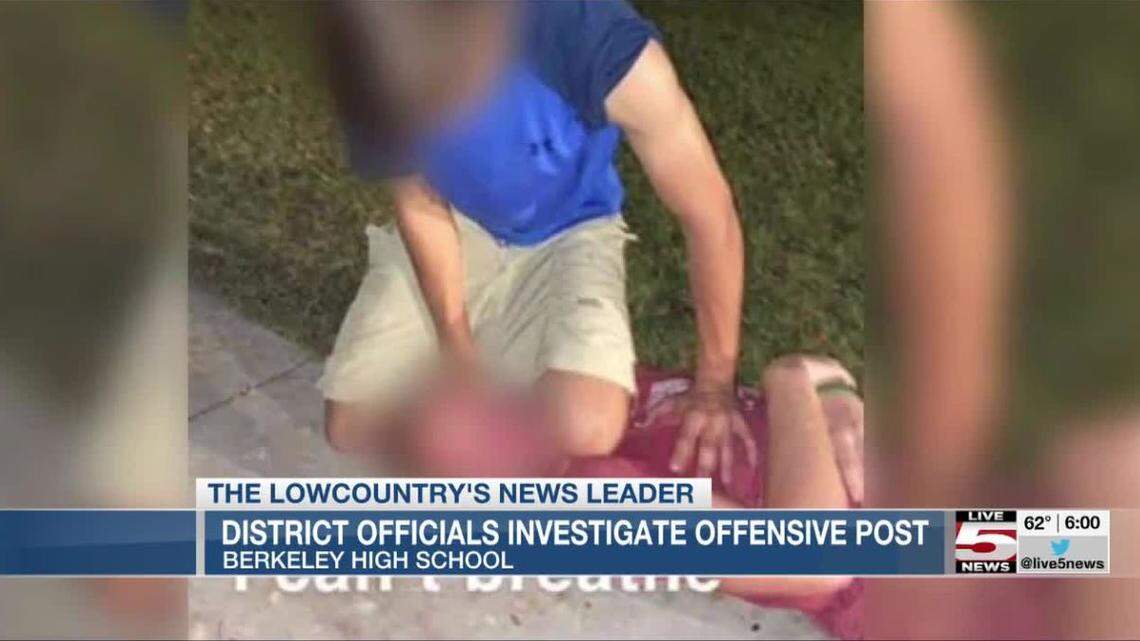 A video shared on social media has drawn comparisons to the death of George Floyd.