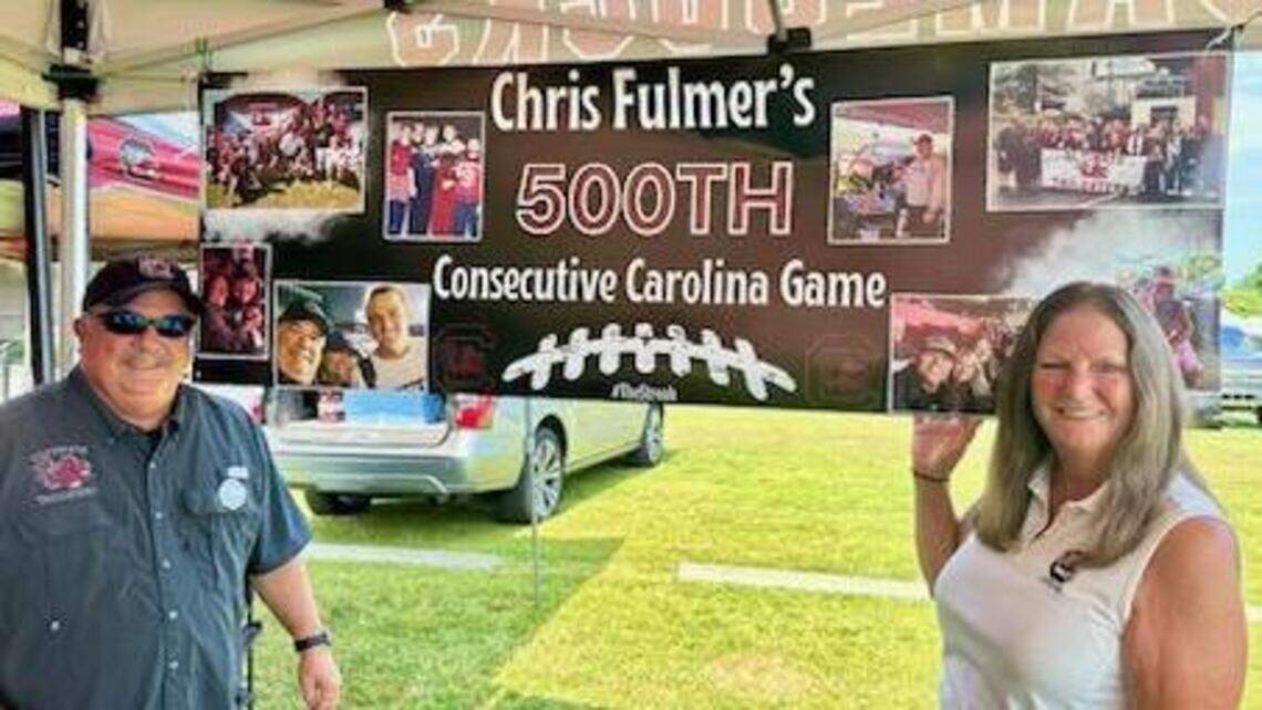 This superfan has attended 500 straight South Carolina football games … and counting
