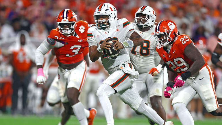 Humbled at home: No. 4 Miami, new king of the ACC, thumps Clemson football