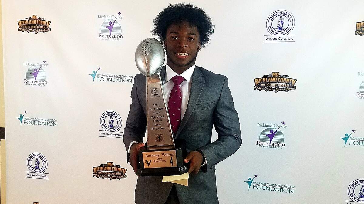 Spring Valley running back and defensive back Anthony Wilson was named the Mr. Richland County Football Player of Year on Thursday, Dec. 6, 2018.