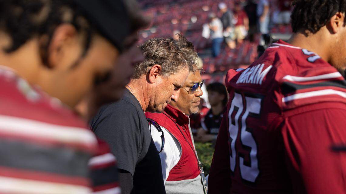 Mike Shula was fired as South Carolina’s offensive coordinator after nine games.