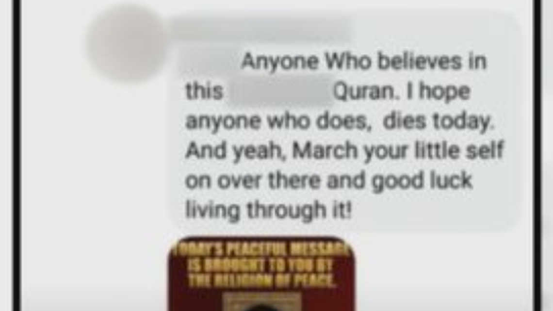 Security is increased after a threat was made on social media about a North Carolina university event where a Muslim journalist is speaking.