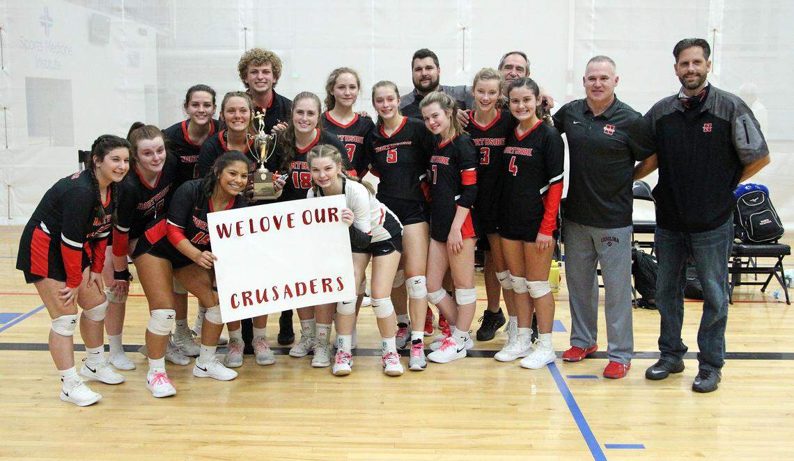 Northside Christian Academy’s volleyball team finished as the runner-up in SCISA Class 2A’s state championship.
