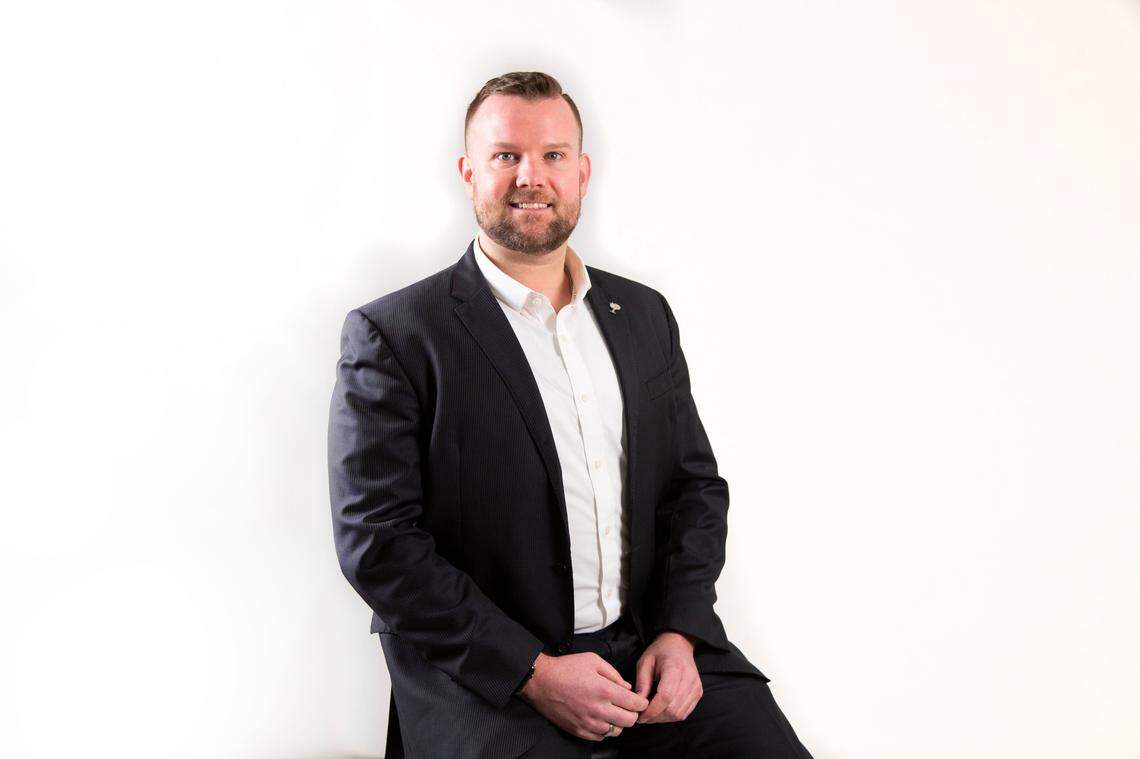 Ben Johnson poses for a portrait at The State Newspaper on Tuesday, February 11, 2020.