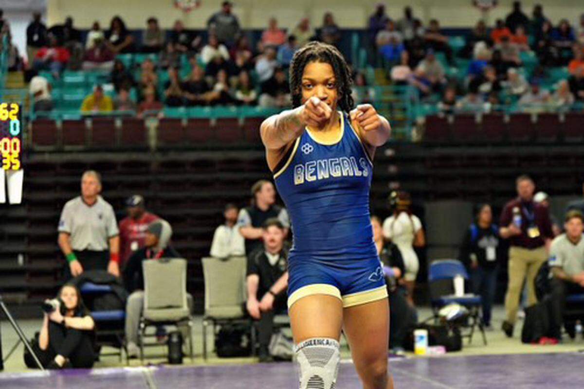 Blythewood’s Tiyanna Mack won her third straight state wrestling championship and was named The State’s Girls Wrestler of the Year.