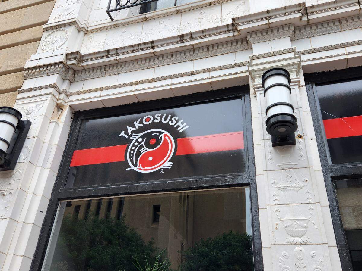 TakoSushi has opened at 1332 Main St. in downtown Columbia in the Arcade Mall.