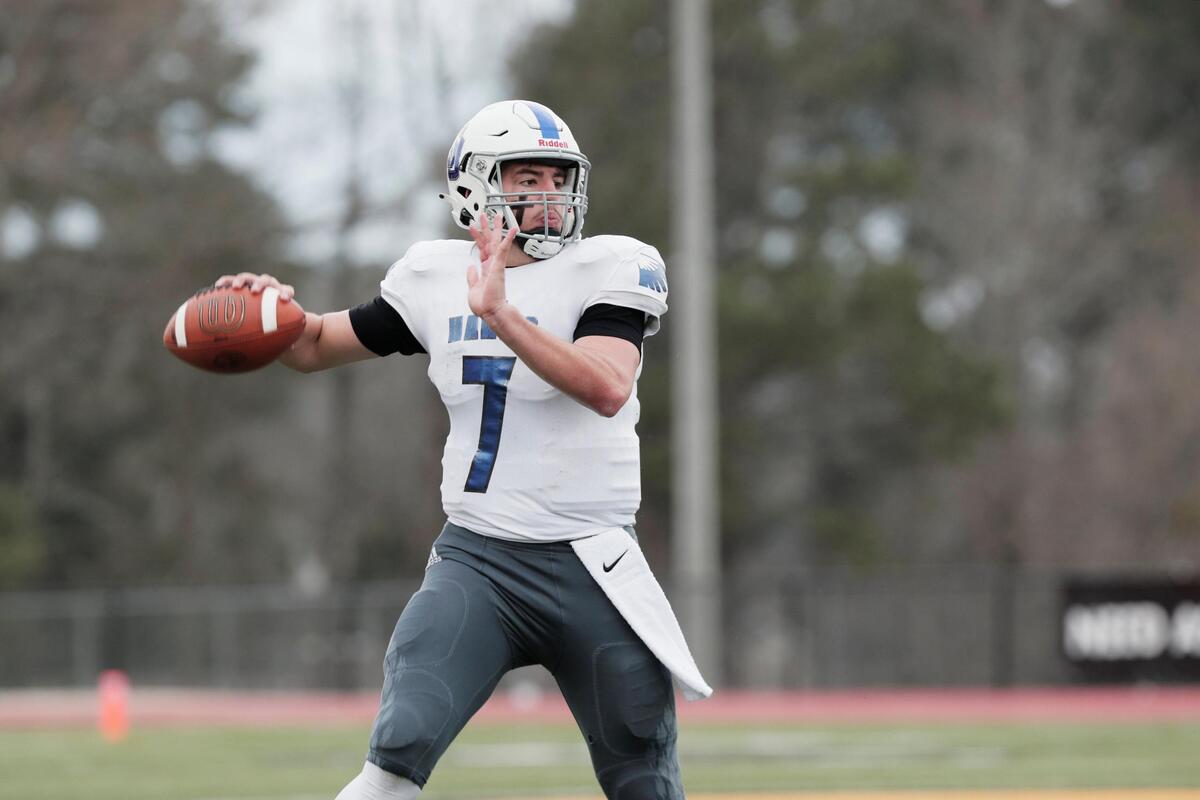 Shorter University’s Harold Cook 7 plays Erskine College on Saturday, March 13, 2021.