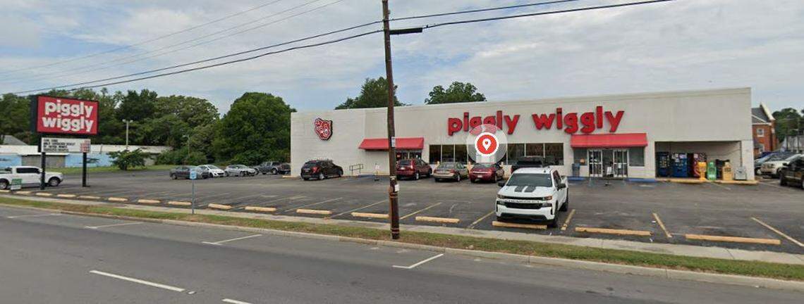 A man was arrested following a crash in front of a Piggly Wiggly grocery store, the sheriff’s office said.