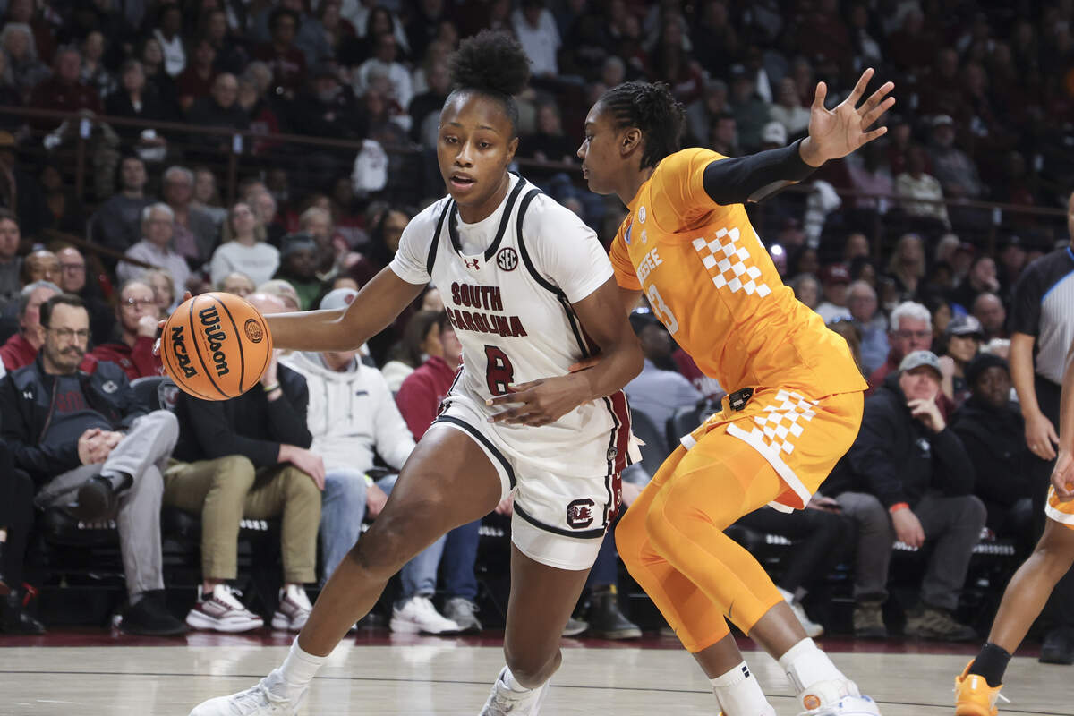South Carolina WBB’s Joyce Edwards (8)