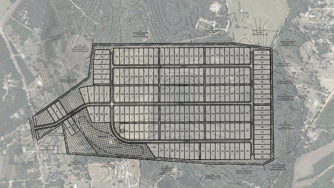 Developers want to put nearly 200 homes on around 100 acres of rural land in Gaston, S.C. along Victor Road.