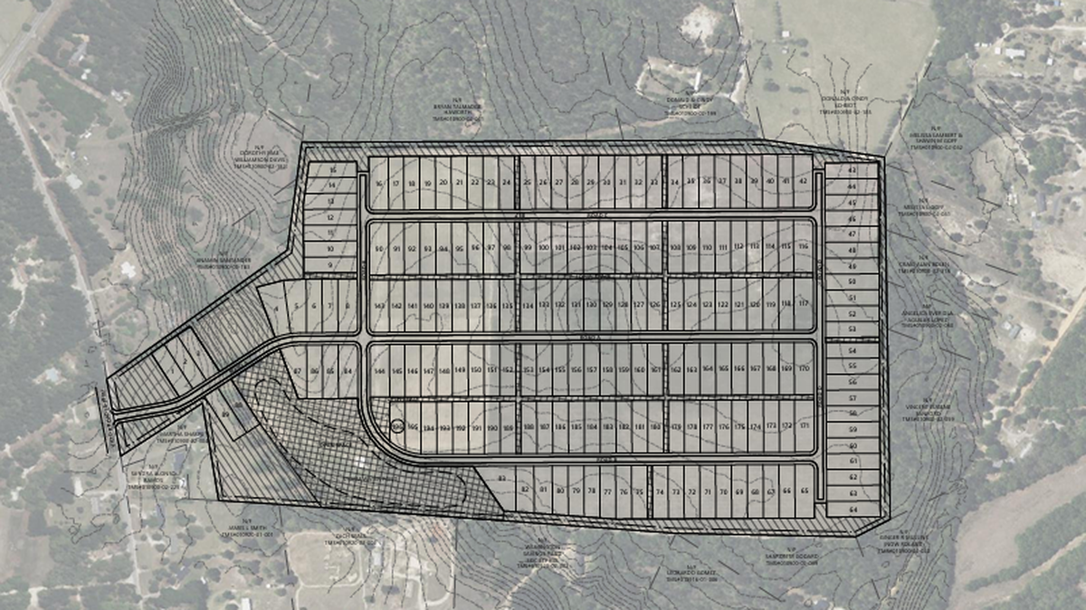 Developers want to put nearly 200 homes on around 100 acres of rural land in Gaston, S.C. along Victor Road.