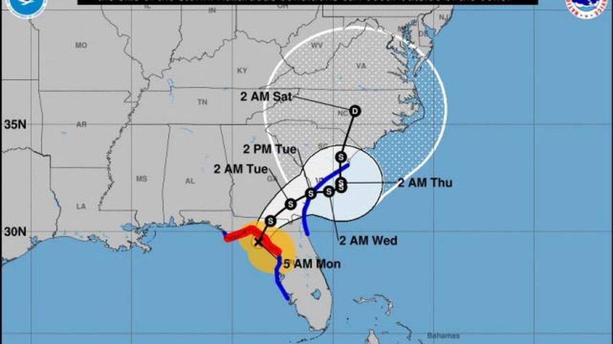 Major flooding possible in SC as Tropical Storm Debby is forecast to drench Columbia area