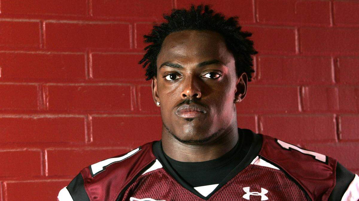 Captain Munnerlyn at South Carolina media day in August 2008.