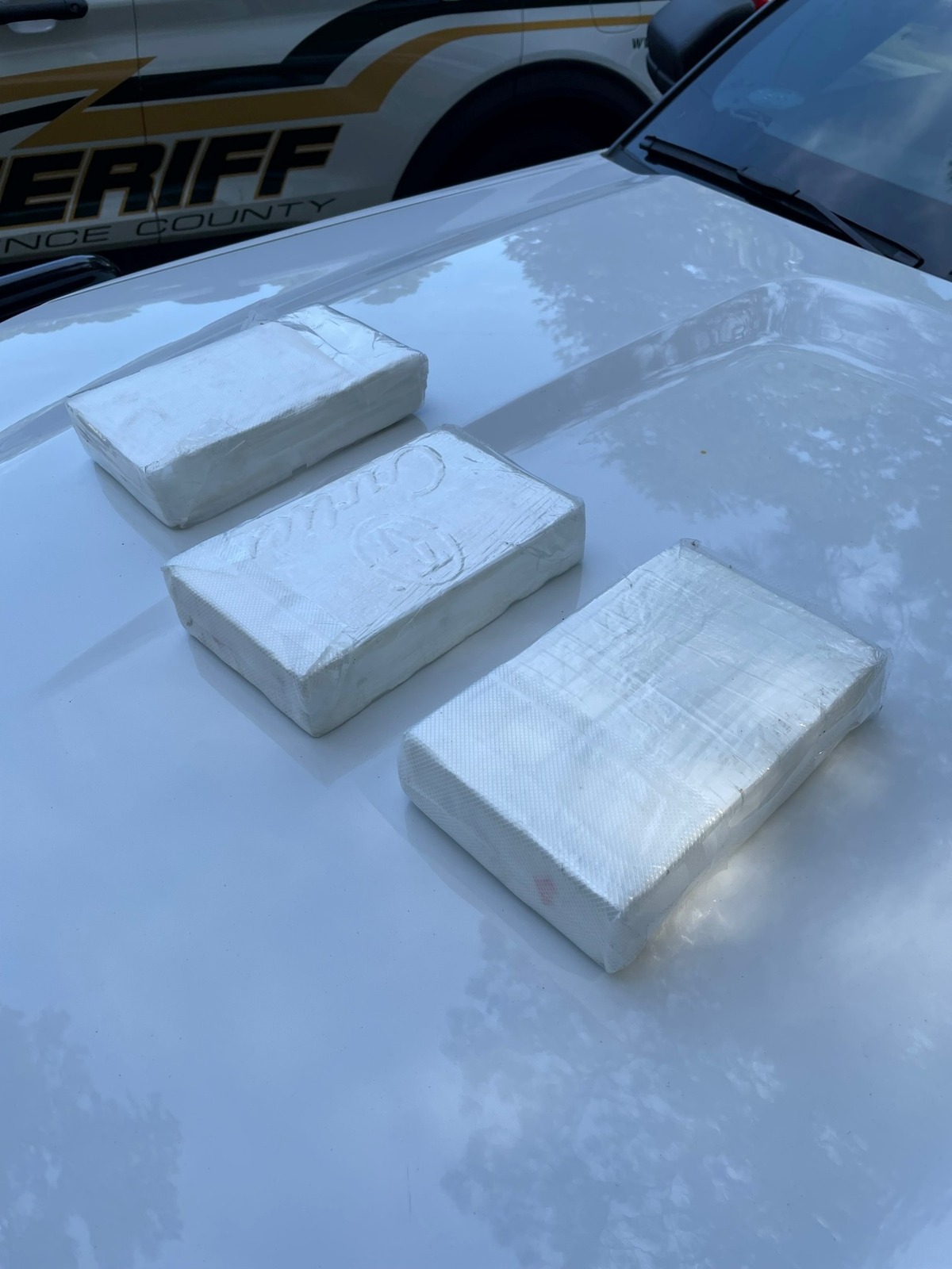 The Florence County Sheriff’s Office seized three kilos of cocaine during a traffic stop.