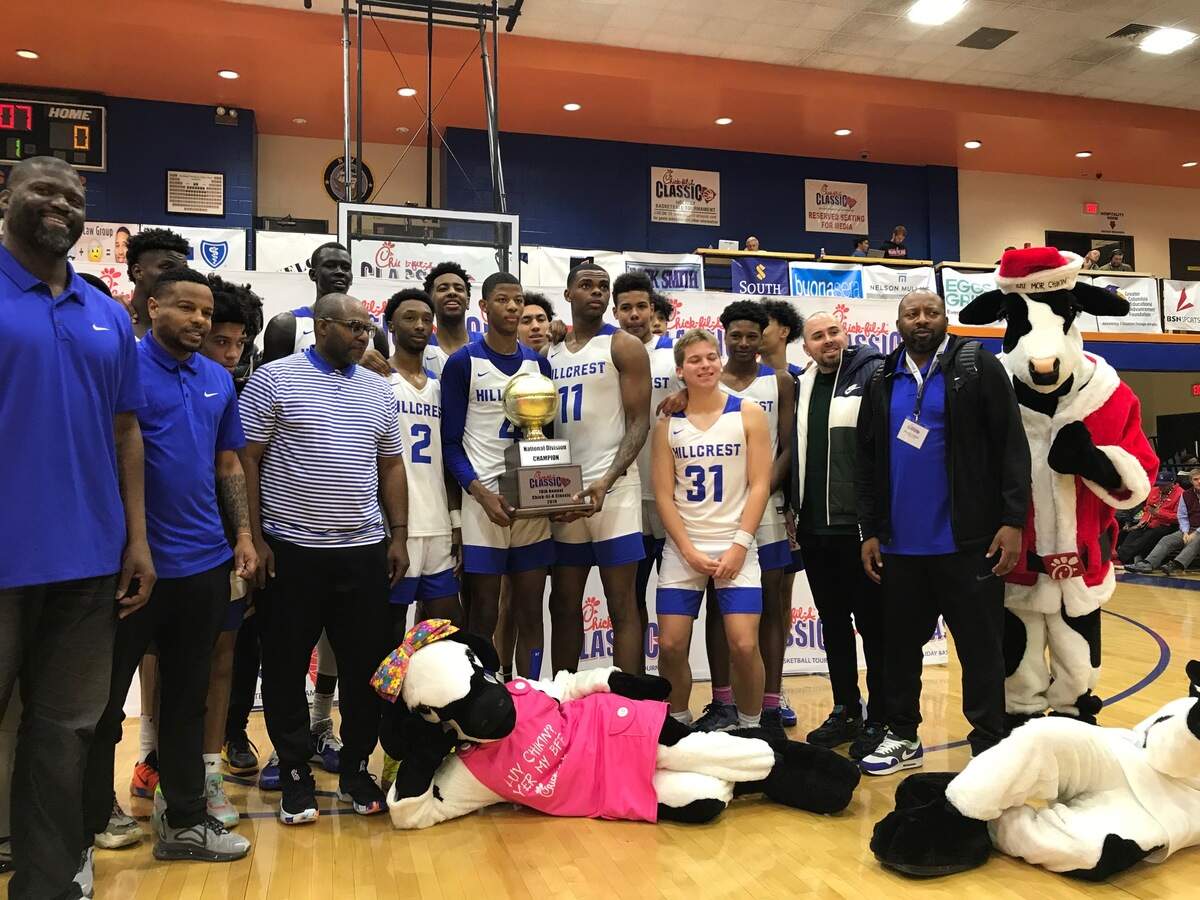 In the National Division title game, Hillcrest Prep (AZ) only trailed in the opening minutes in cruising to a 55-44 victory over No. 8 ranked La Lumiere (IN).