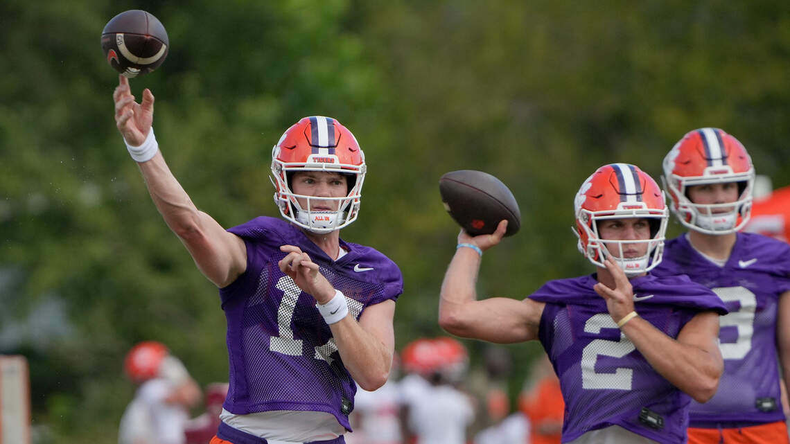 Dabo gives the latest on Clemson’s quarterback competition as LSU opener looms
