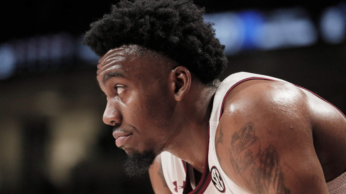 Jermaine Couisnard and South Carolina travel to face Ole Miss on Tuesday.