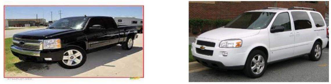 These are the same makes and models as the vehicles of interest in a fatal hit-and-run collision, according to South Carolina Highway Patrol.