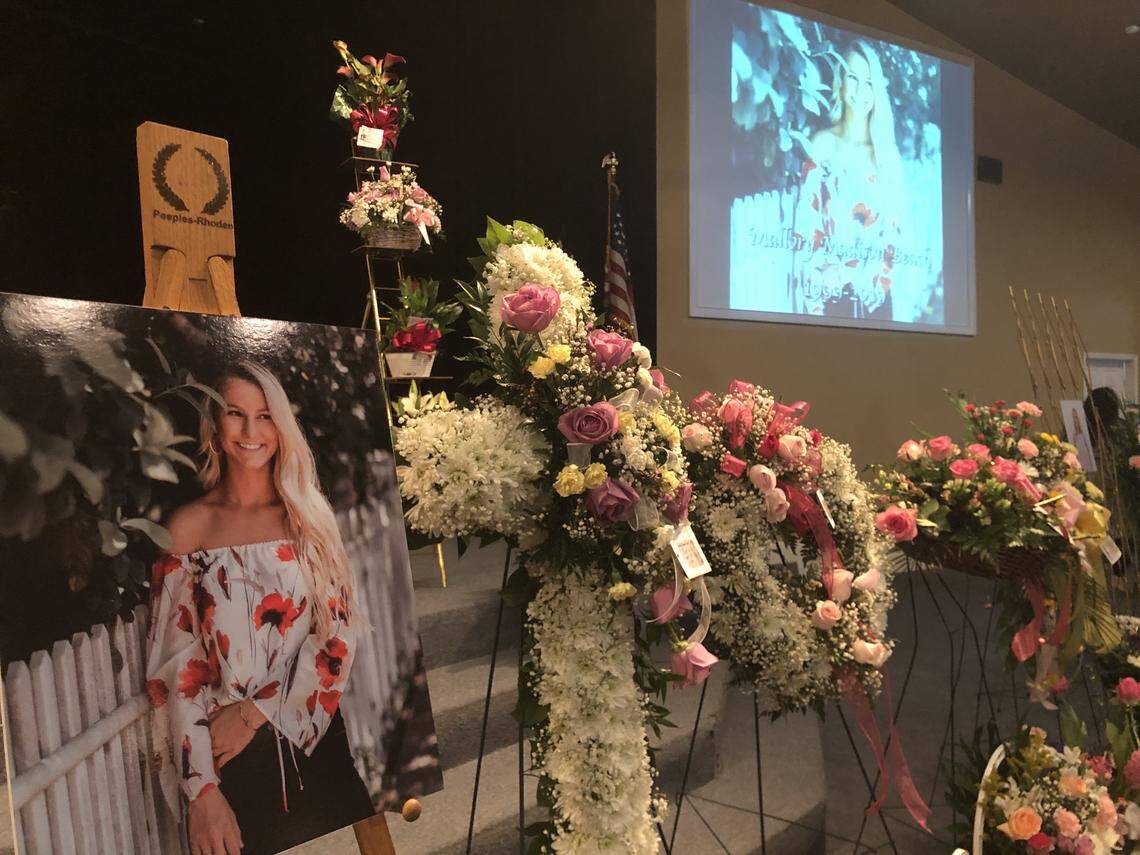 Mallory Beach, 19, died in a tragic boat accident in Beaufort. Hundreds attended her funeral in Hampton, S.C., on March 7, 2019.