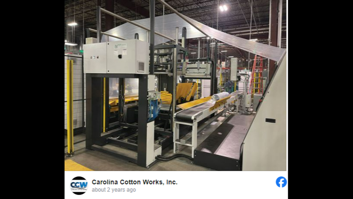 A woman working at a fabric plant in Upstate South Carolina was killed when she became trapped in the machinery, according to a coroner’s report.