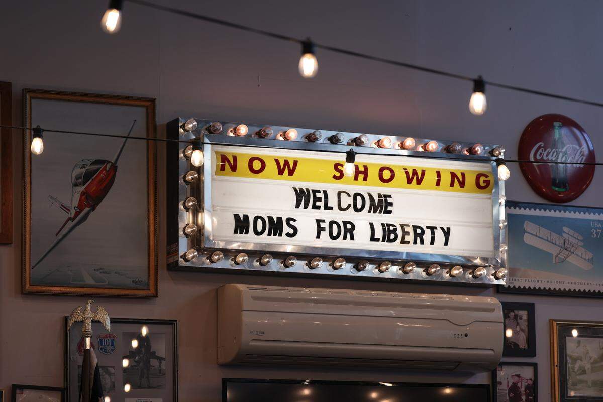 Moms for Liberty met at The Flight Deck in Lexington on Monday, Sept. 15, 2025.