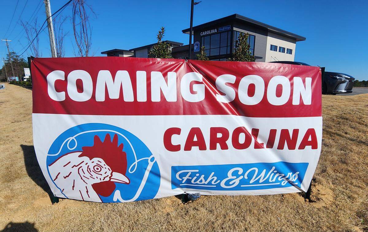 Carolina Fish & Wings is coming soon to 565 Spears Creek Church Road in Elgin near northeast Columbia.
