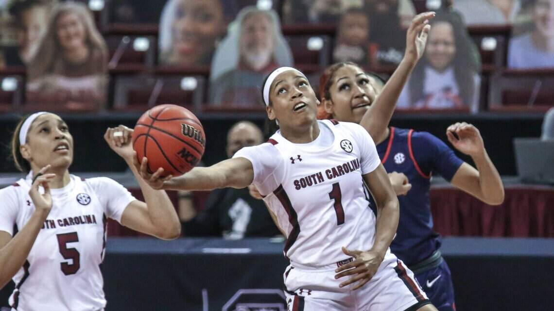 Photos: South Carolina faces Ole Miss in women’s basketball