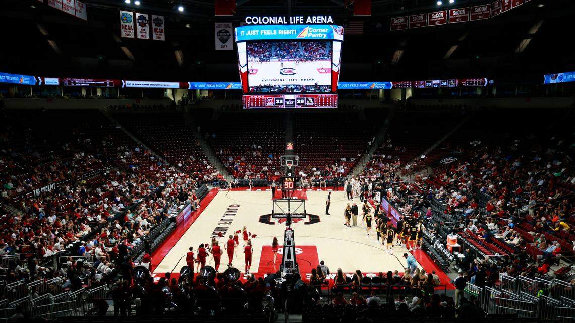 South Carolina begins its regular season Monday at Colonial Life Arena.