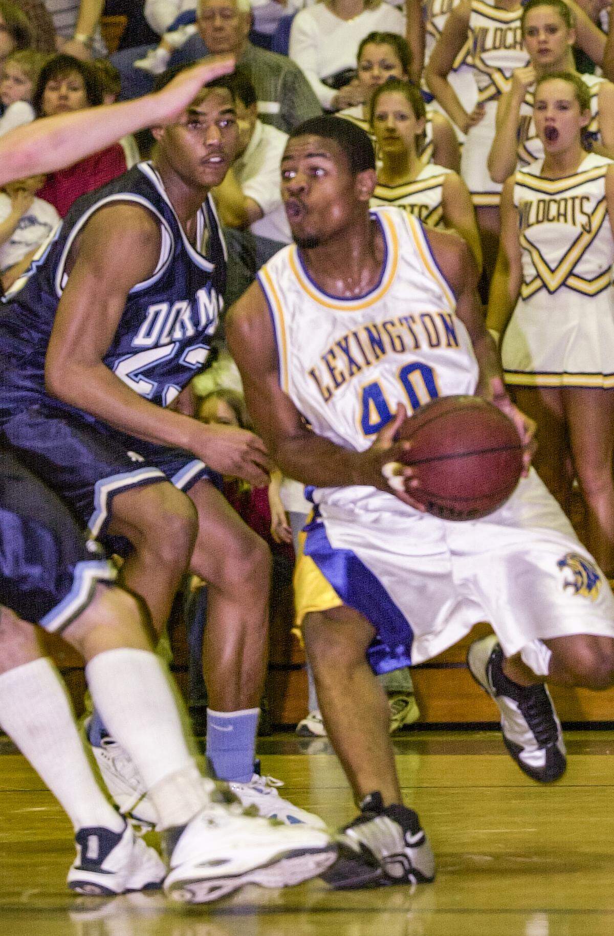 Demetris Summers was a certified football star at Lexington High Schoool, but he was pretty good at basketball too.
