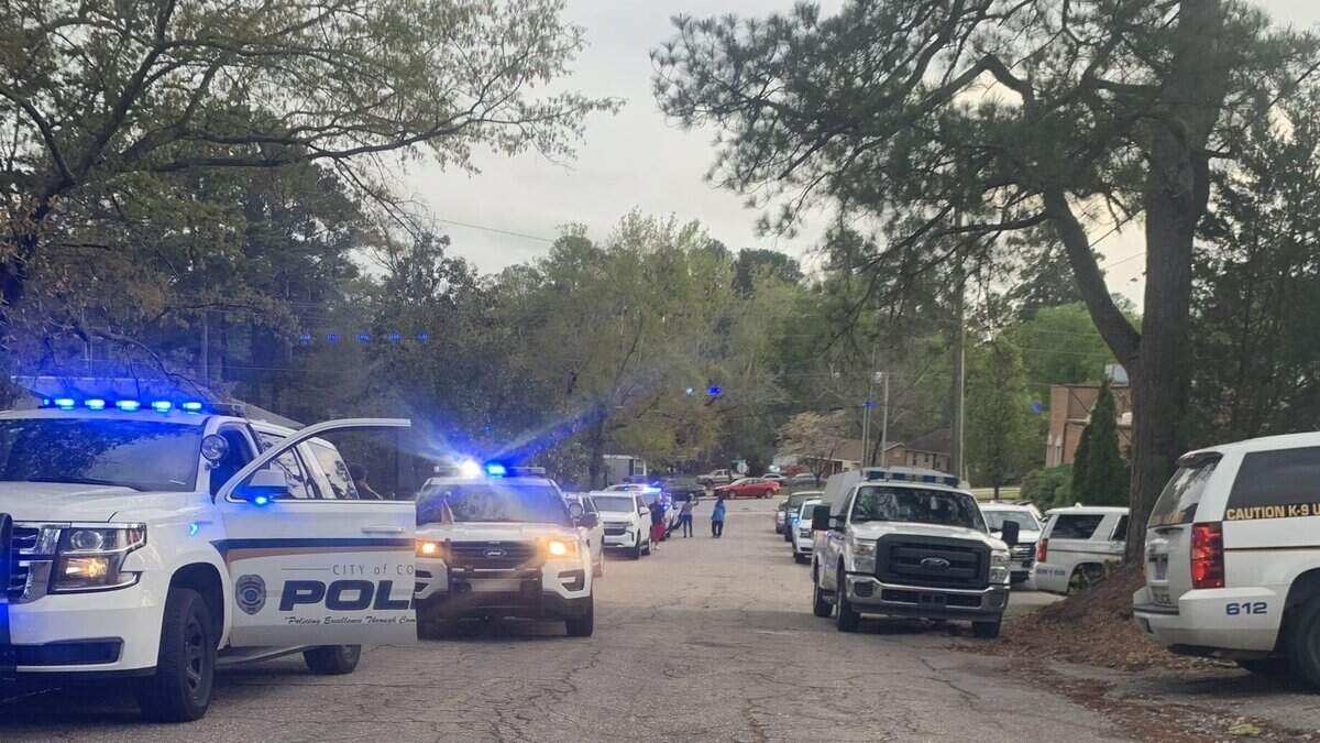 Columbia police investigate a shooting.