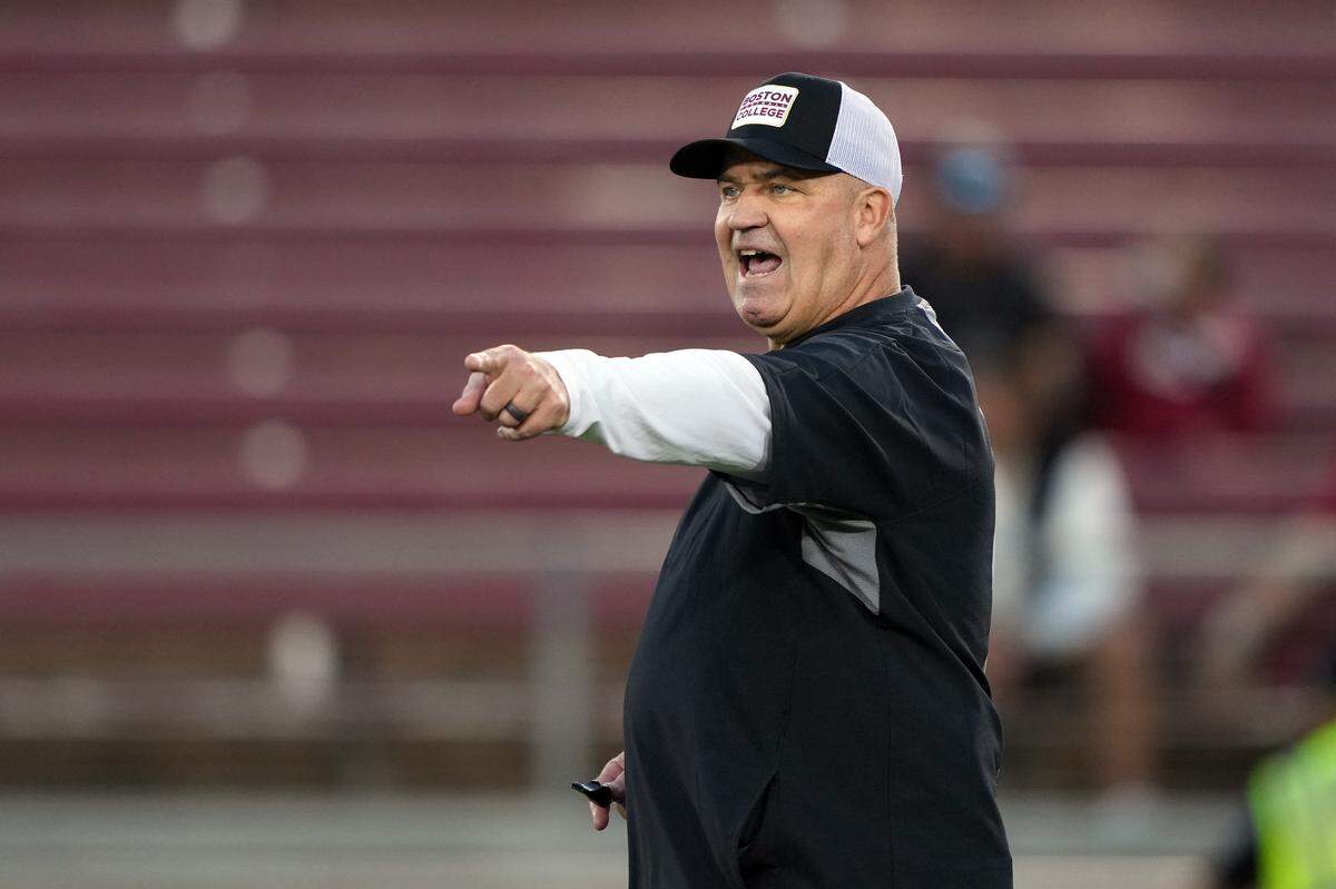 Boston College Eagles head coach Bill O'Brien 