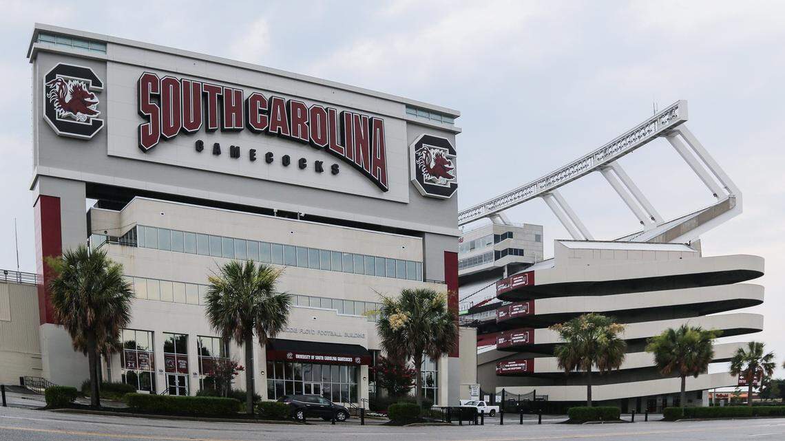 The Eddie Floyd football building at the Williams-Brice Stadium.