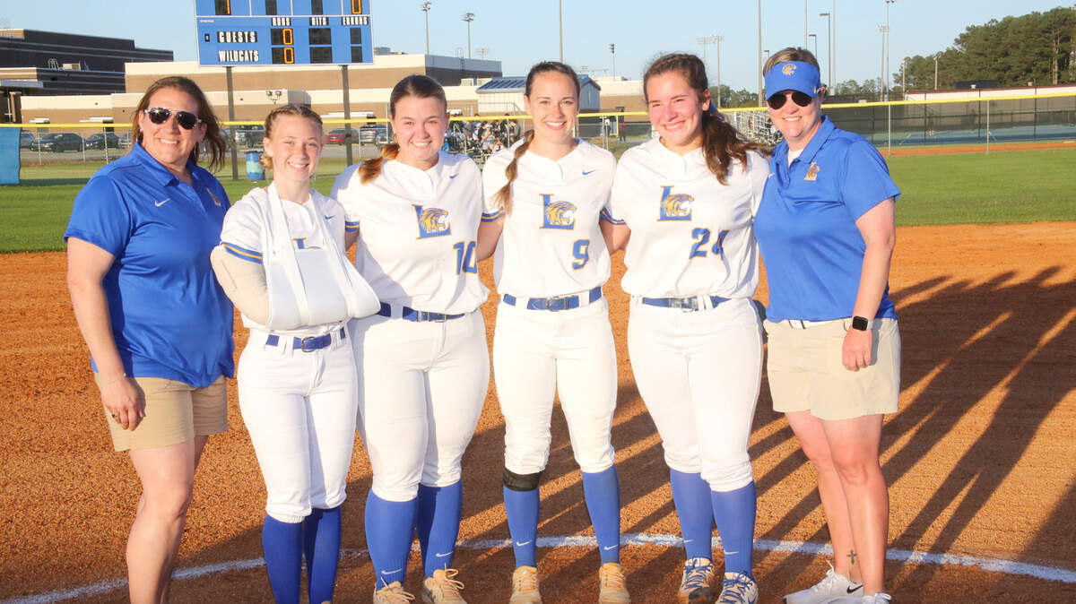Lexington senior players honored before last week’s against White Knoll. The Wildcats are the top-ranked team in the Midlands Top 10 poll.