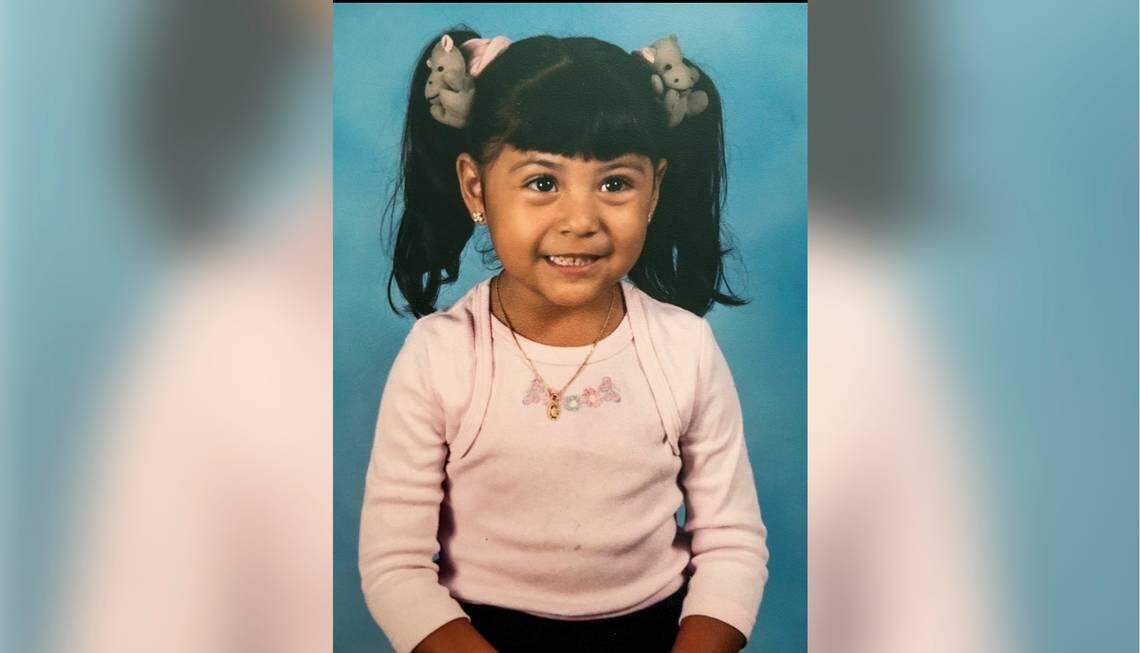 Gonzalez-Rizo, pictured here in a Spartanburg pre-school photo, said her parents always felt removed from her life at school, “because [they] were the Hispanic family.”