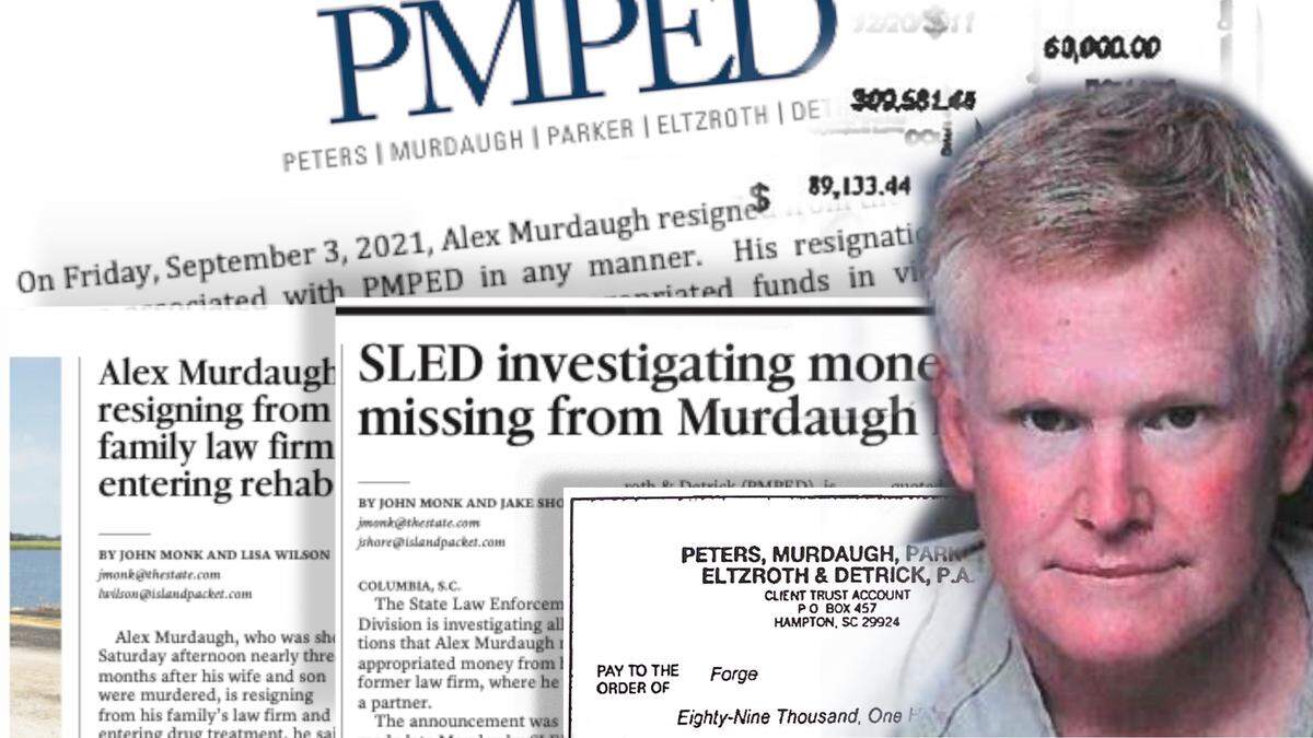 Richard Alexander Murdaugh is accused of embezzling more than $8.4 million.