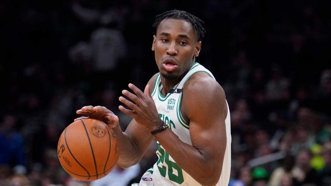 Aaron Nesmith was drafted by the Boston Celtics in 2020.