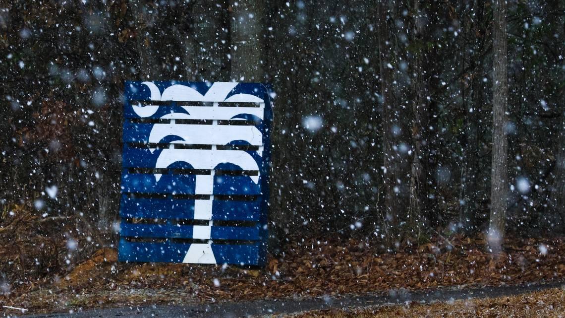 Parts of South Carolina from Columbia to Greenville might see snow this weekend. State officials recommend people avoiding driving in case of icy road conditions.